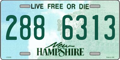 NH license plate 2886313
