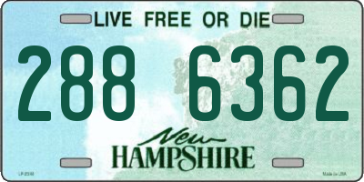NH license plate 2886362