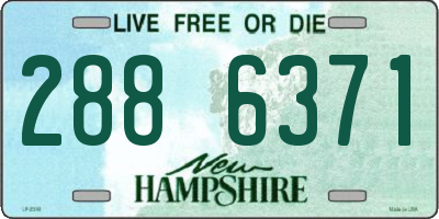 NH license plate 2886371
