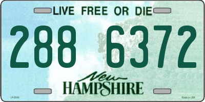 NH license plate 2886372