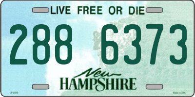 NH license plate 2886373