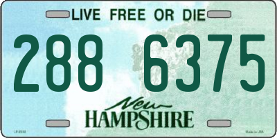 NH license plate 2886375