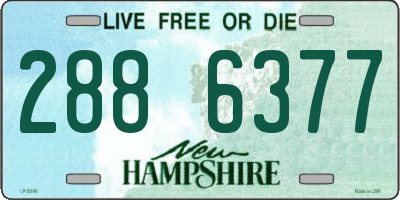 NH license plate 2886377