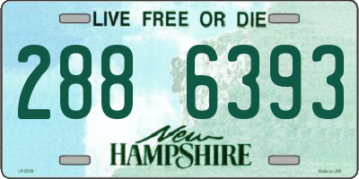 NH license plate 2886393