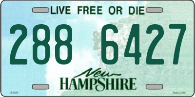 NH license plate 2886427