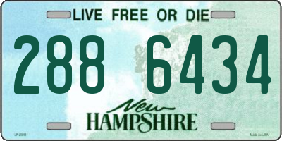 NH license plate 2886434