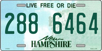 NH license plate 2886464
