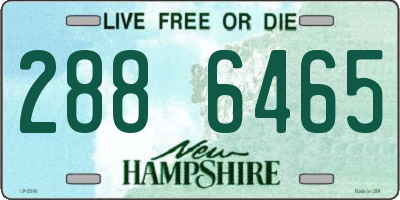NH license plate 2886465