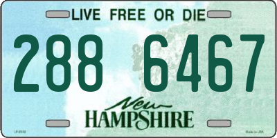 NH license plate 2886467