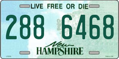 NH license plate 2886468