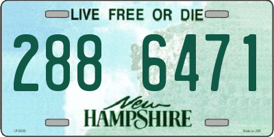 NH license plate 2886471