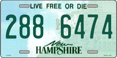 NH license plate 2886474