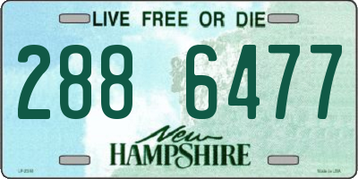 NH license plate 2886477