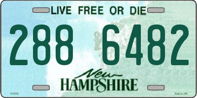 NH license plate 2886482