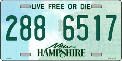 NH license plate 2886517