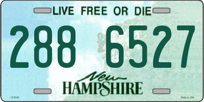 NH license plate 2886527