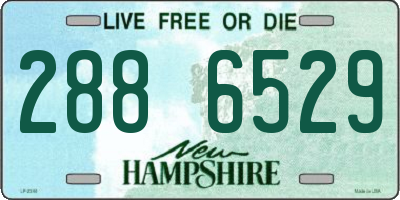 NH license plate 2886529