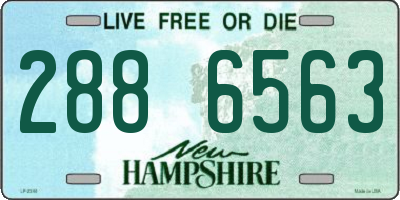 NH license plate 2886563