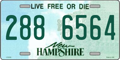 NH license plate 2886564