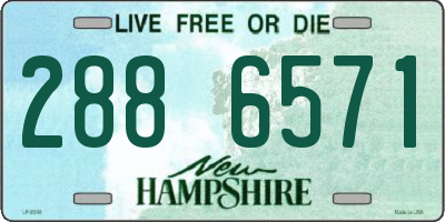 NH license plate 2886571