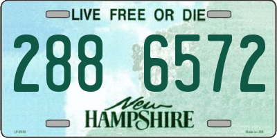 NH license plate 2886572