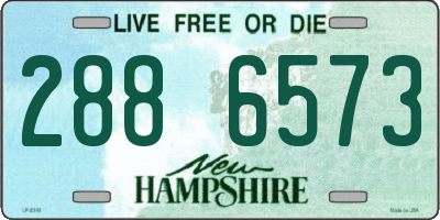 NH license plate 2886573