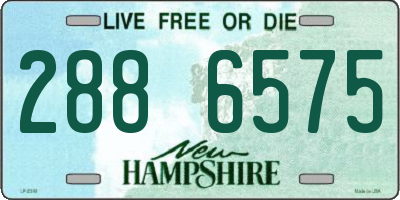 NH license plate 2886575