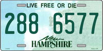 NH license plate 2886577
