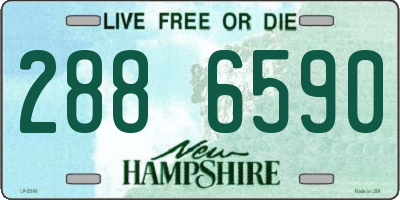 NH license plate 2886590
