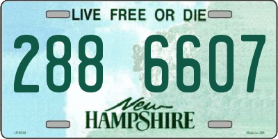 NH license plate 2886607