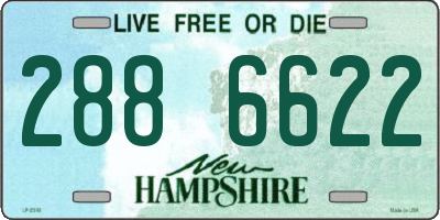 NH license plate 2886622