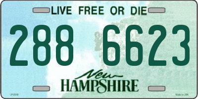 NH license plate 2886623