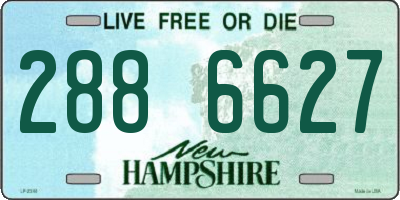NH license plate 2886627