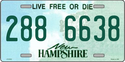 NH license plate 2886638