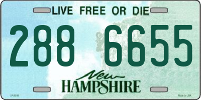 NH license plate 2886655