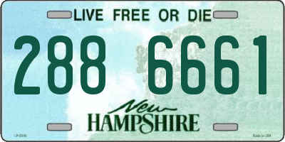 NH license plate 2886661