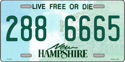 NH license plate 2886665
