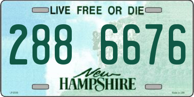 NH license plate 2886676