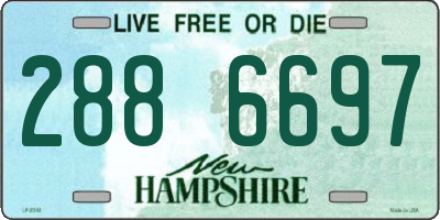 NH license plate 2886697
