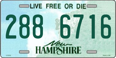 NH license plate 2886716