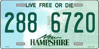 NH license plate 2886720