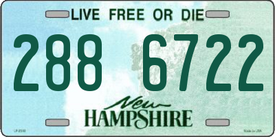 NH license plate 2886722