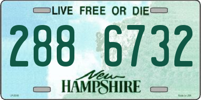 NH license plate 2886732