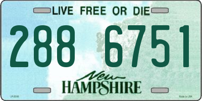NH license plate 2886751