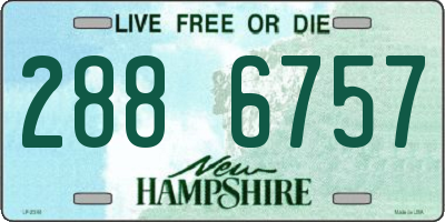 NH license plate 2886757