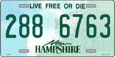 NH license plate 2886763