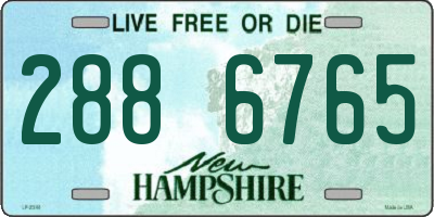 NH license plate 2886765