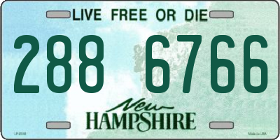 NH license plate 2886766