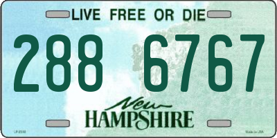 NH license plate 2886767