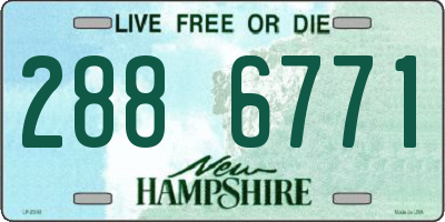 NH license plate 2886771